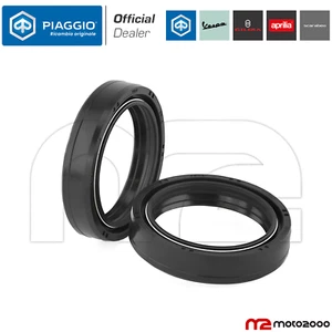 COPPIA PARAOLI REVISIONE FORCELLA ORIGINALE PER PIAGGIO BEVERLY 400 500 2002-201 - Foto 1 di 4