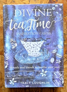 Divine Tea Time Inspiration Cards by Tracey Loughlin 40 cards, booklet & stand - Picture 1 of 4