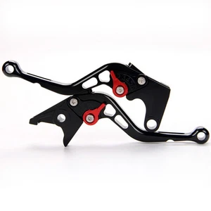 Vented Short brake clutch levers for Triumph Street Triple 675 R/RX  2009-2016 - Picture 1 of 9