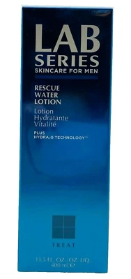 Lab Series skincare for men  RESCUE WATER LOTION  "TREAT" - 13.5oz/400ml - NIB - Image 1 of 4