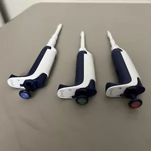 Set X3 Rainin Pipet-Lite XLS Pipette L20,L200,L1000 XLS LTS Pipette Pipetman - Bild 1 von 6