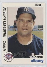 1990 Best Albany-Colonie Yankees Joe Lefebvre #25