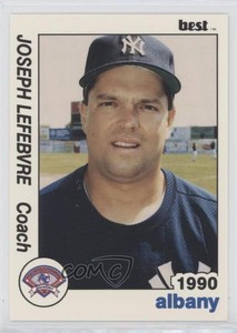1990 Best Albany-Colonie Yankees Joe Lefebvre #25