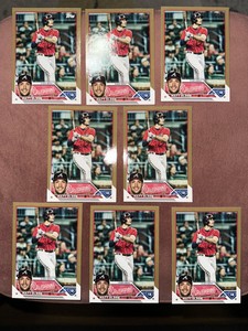 2023 TOPPS MATT OLSON GOLD FOIL #481 BRAVES  Eight Of Them NL HOMERUN KING 👑