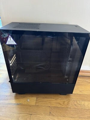 NZXT H7 Flow Mid Tower Case - 哑光黑色 — 第 1/4 张图片