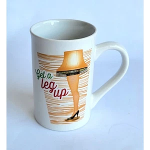 A Christmas Story Leg Lamp Coffee Mug "Get a Leg Up" - Picture 1 of 7