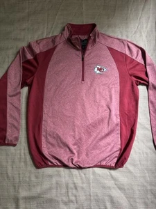 Gill Sports by Carl Banks Kansas City Chiefs roter sportlicher Herrenpullover Large - Bild 1 von 5