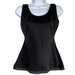 Spanx Slimplicity Shaping Scoop Neck Tank Top Camisole Black Size Extra Large - Picture 1 of 6