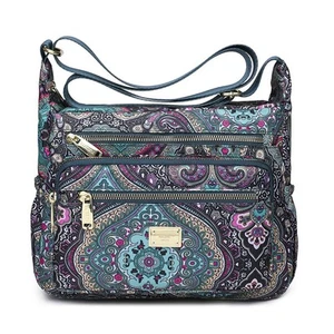 Crossbody Bags for Women Multi Pocket Shoulder Bag Waterproof Nylon Messenger... - Picture 1 of 5