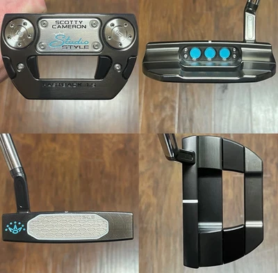 Scotty Cameron Studio Style Fastback 1.5 Putter - LH - New - Xtreme Dark - TIFF - Image 1 of 4