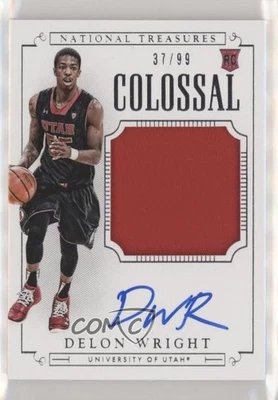 2015 Panini National Treasures College /99 Delon Wright #352 Rookie Auto RC - Image 1 of 2