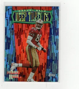 Jerry Rice Topps Deep Threats 1999 #SB28 envío gratuito (H345) - Imagen 1 de 1