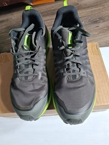 Salomon Odyssey Pro Hiking Trail Running Shoes Men’s Size 12 Black Green - Picture 1 of 14