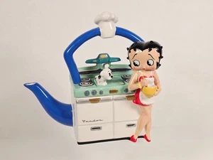 Bollitore teiera Betty Boop • Vander • 2003 "Bacia il cuoco" • Fornello cucina - Foto 1 di 12