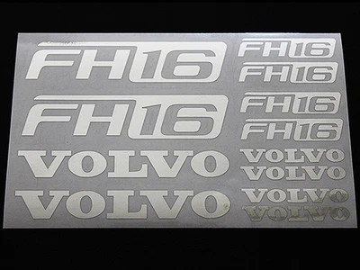 Tamiya 1/14 Volvo Trailer Model Kit Metal Sticker Used ZZG - Image 1 of 2