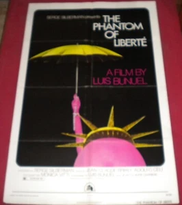 Póster de la película El fantasma de Liberte 27x41 S/S plegado Adriana Asti Julien Berthea - Imagen 1 de 3