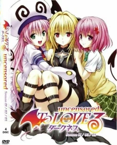 DVD Anime Unzensiert To Love Ru komplette Staffel 1+2+3 (1-50 Ende) englischer Untertitel - Bild 1 von 2