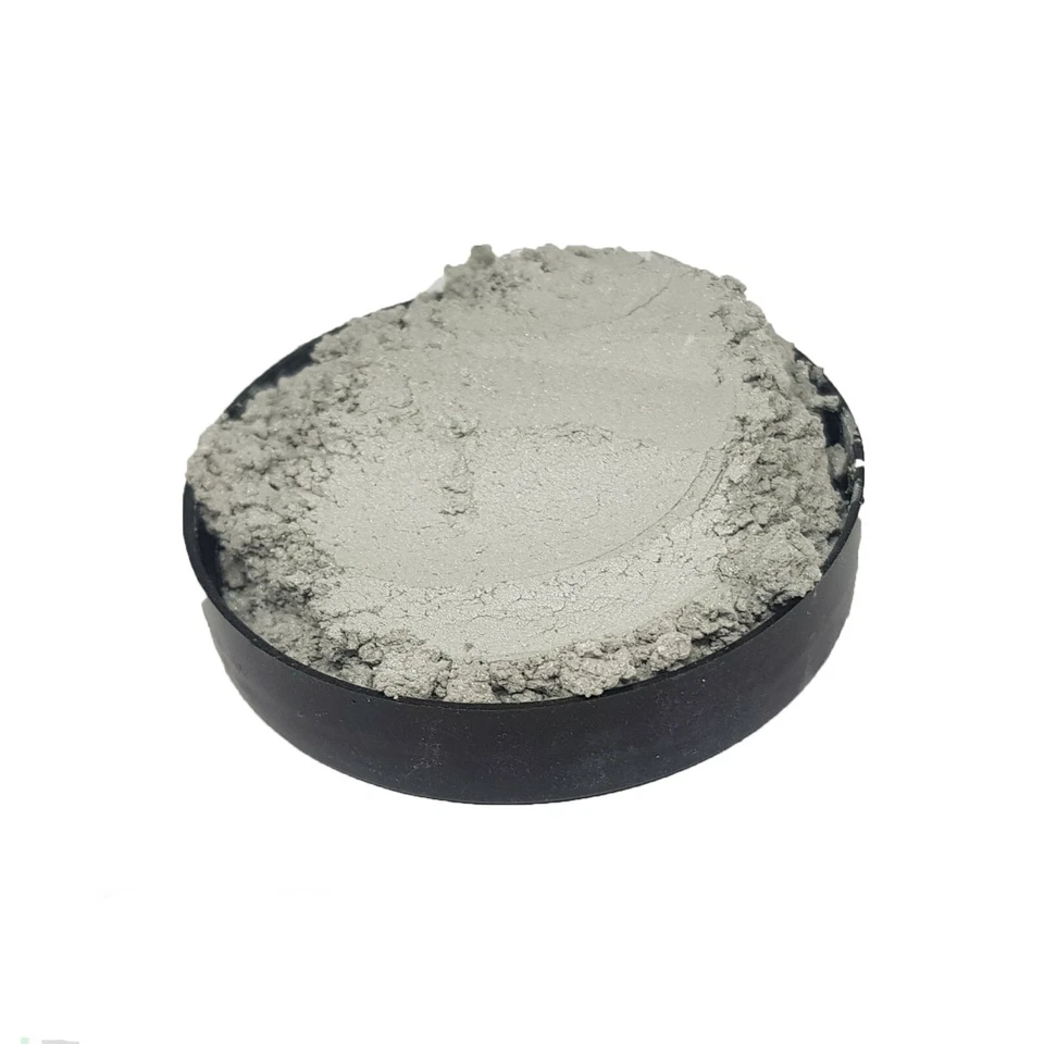 Cosmetic Mica Powder Grey Pigment Soap Bath Bombs  Nail Art Additive - Image 1 of 1
