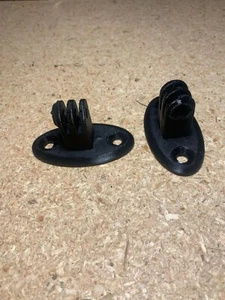 87'-07' Toyota mr2 sw20 | 2 Go Pro Mount Sun Visor Delete Bracket Plate * - Picture 1 of 6