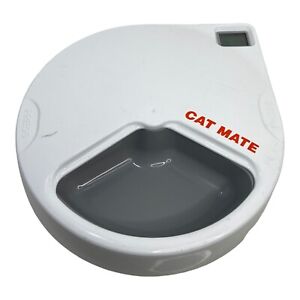 🍌 ​Cat Mate C300 Automatic 3 Meal Pet Feeder with Digital Timer TESTED & WORKS