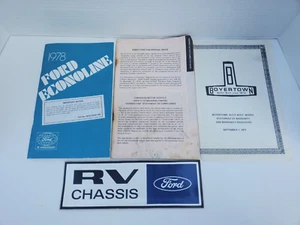 1978 Ford Econoline Owner’s Manual Guide Book - Bild 1 von 12