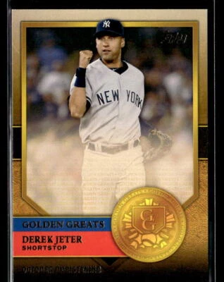 Derek Jeter - 2012 Topps Golden Greats #GG-28 New York Yankees - Image 1 of 2