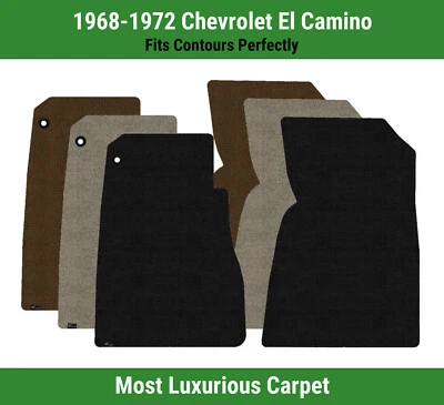 Alfombrillas de primera fila Lloyd Luxe para Chevrolet El Camino 1968-1972  Foto 1 de 4