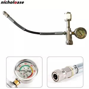PCP SCBA Fill Station Refill Charging 4500PSI Adapter Air Rifle Paintball + Hose - Picture 1 of 8