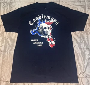 Candlemass - Camiseta North American Tour 2022 Manga Corta Algodón S a 5XL DA562 - Imagen 1 de 5