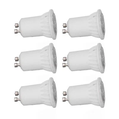 6pcs LED MR11 Light Bulb Ceramics 4W 360LM 120 Degree Beam Angle GU10 Holder - Bild 1 von 4