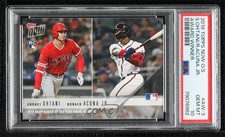 2018 Now Award Winners Shohei Ohtani Ronald Acuna Jr PSA 10 GEM MT Rookie RC