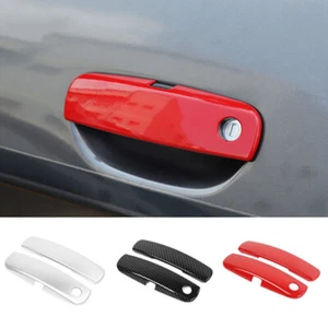 Pair Door Handle Cover Trim Sticker Decals For Dodge Challenger 2012-2019 - Picture 1 of 5