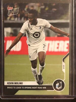 2020 Topps Now MLS #7 Kevin Molino Minnesota United FC - Image 1 of 2