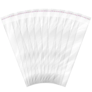Self Sealing Cream Bag Birthday Decoration Reclosable Bags Bakery Packaging - Picture 1 of 9