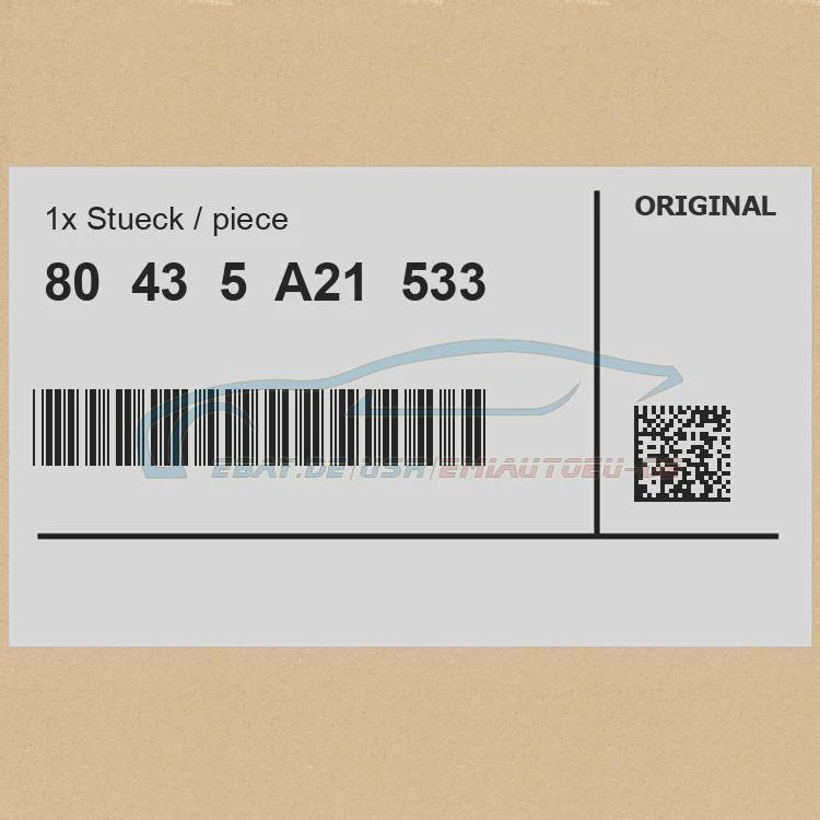 Original BMW 80435A21533 - - Bild 1 von 1