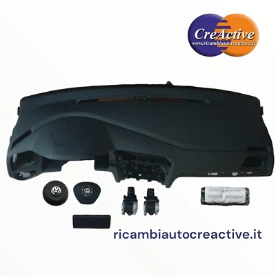 Golf 7° 7,5 Cruscotto Airbag Kit Airbag Completo Ricambi auto Creactive .it 7 - Immagine 1 di 4