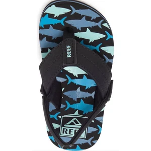 NWT Reef Toddler Little Uni Lo Slingback Thong Toe Sandal Flip Flop (Sz 5) - Picture 1 of 9