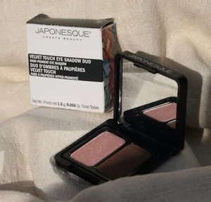 JAPONESQUE Velvet Touch High Pigment Eye Shadow Duo 1.6g Shade 02 New - Picture 1 of 2