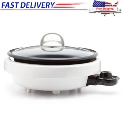 Parrilla eléctrica interior de 3 cuartos de galón olla caliente freír sopa barbacoa cocina antiadherente 3 en 1 portátil Foto 1 de 4