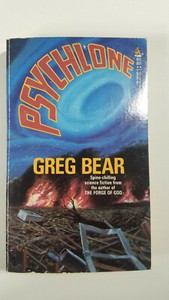 Psychlone by Greg Bear 1988 TOR 1st Printing Paperback