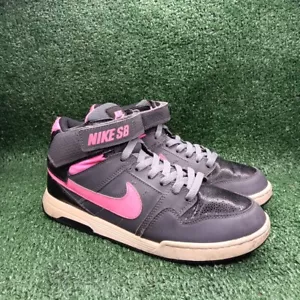 Nike SB Morgan Mid 2 JR Ball Shoes Pink Blast/Dark Gray Size 6.5 Y Free Ship - Picture 1 of 9