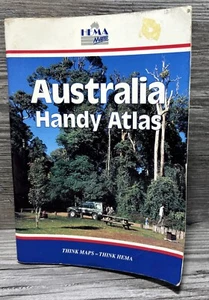 Libro práctico de Atlas de Australia mapas hema primera edición 1994 - Imagen 1 de 8