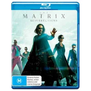 THE MATRIX 4 RESURRECTIONS BLU-RAY, NEW & SEALED, 160322, FREE POST - Picture 1 of 1