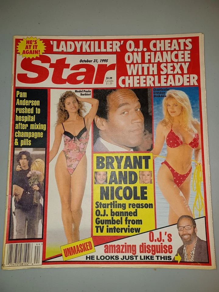 Star tabloid Oct 31, 1995 Cybill Shepherd Christopher Reeve Sandra Dee - Image 1 of 1
