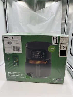 Philips HD9285/93 Connected XXL Heißluftfritteuse Fritteuse Air Fryer 40-200 °C - Bild 1 von 4