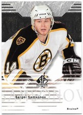Sergei Samsonov #8 2003-04 SP Authentic Hockey Card NM-Mint