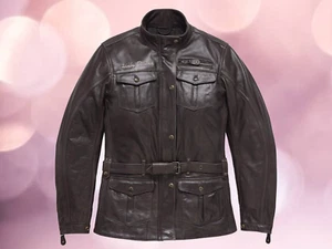 Chaqueta Harley Davidson / Chaqueta de cuero / Chaqueta de moto ''Messenger 34 CE'' - Imagen 1 de 8
