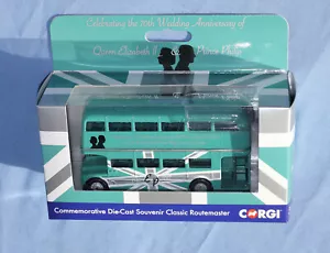 Corgi CC82327 1/64 Routemaster Bus Queen Elizabeth 70th Wedding Anniversary BNIB - Picture 1 of 1