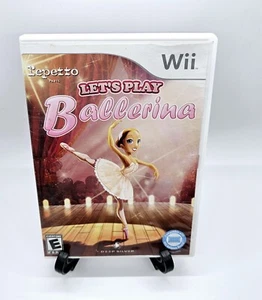 Let's Play Ballerina (Nintendo Wii, 2010) *TESTED AND WORKING* VG CONDITION  - Picture 1 of 3