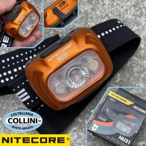 Nitecore - NU31 - Tangelo Orange - Frontale Ricaricabile USB - 550 lumens e 1... - Picture 1 of 11